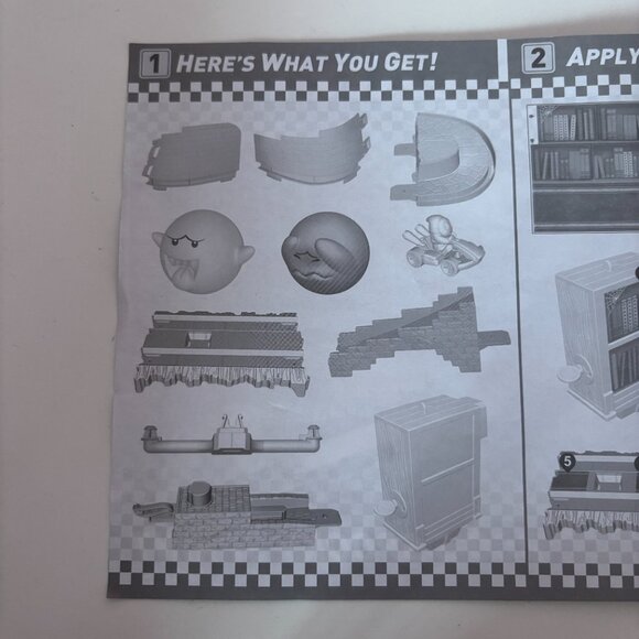 Hot Wheels Mario Kart Boos Spooky Sprint Shy Guy - Picture 3 of 6